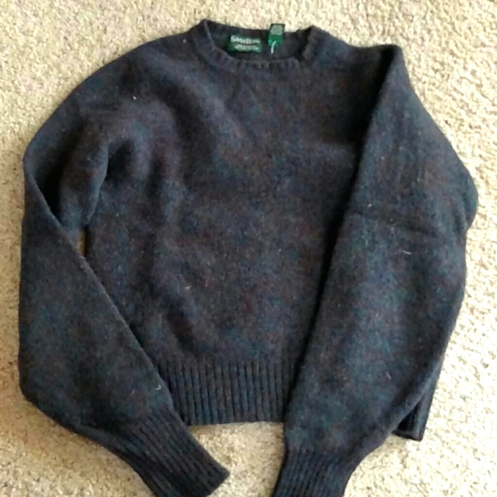 Savile Row women's wool pullover Sweater